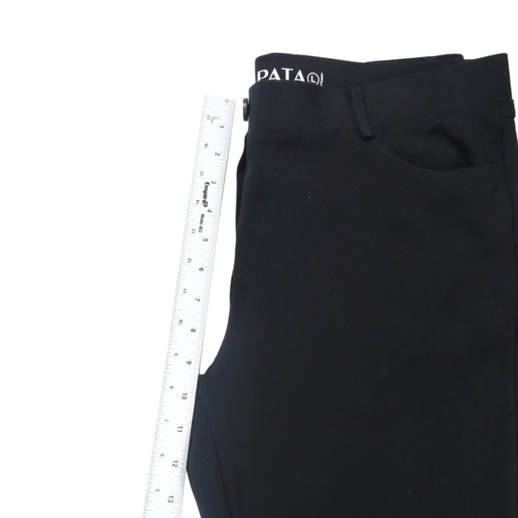 Tapata Women's Yoga Dress Pants Bkack, Stretch, Pockets, Semi-bootcut Size L - Picture 7 of 11